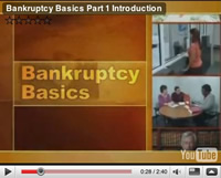 Bankruptcy Videos